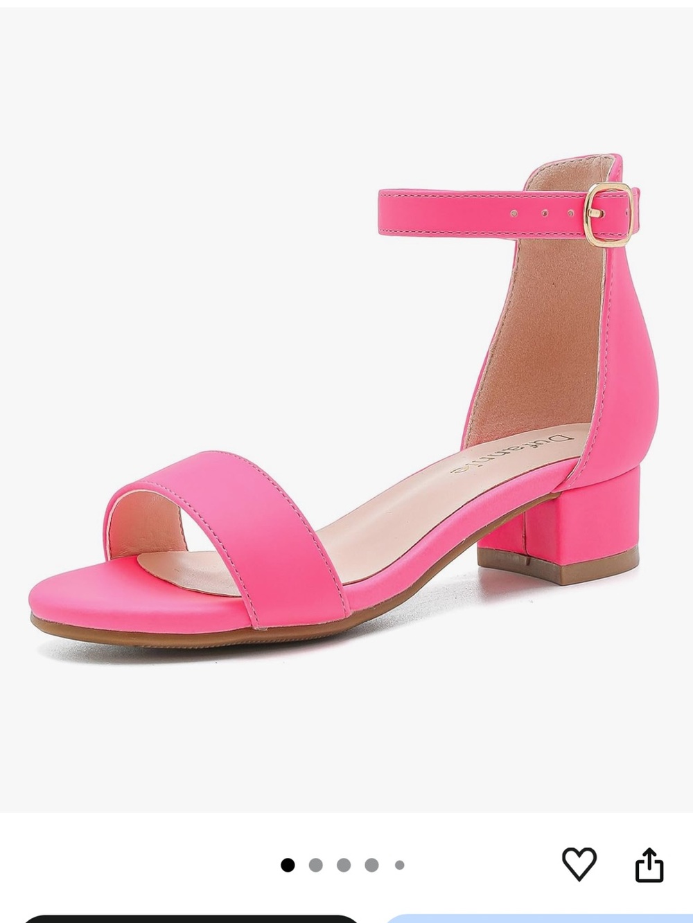 Girls Pink Heels